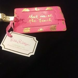 Lilly Pulitzer. Luggage tag